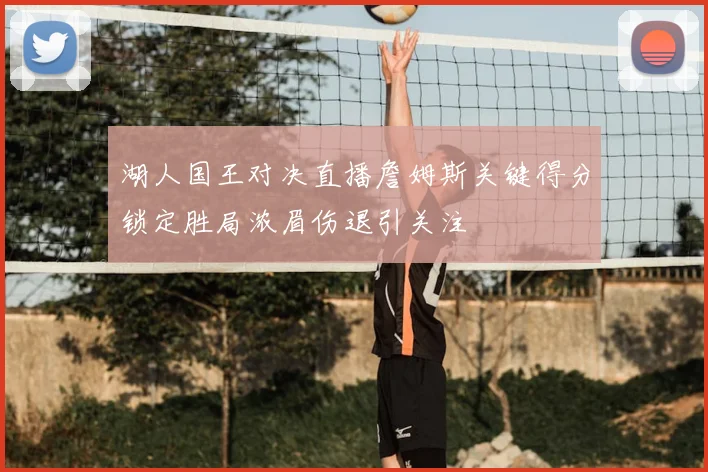 湖人国王对决直播詹姆斯关键得分锁定胜局浓眉伤退引关注